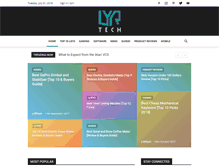 Tablet Screenshot of lyrtech.com